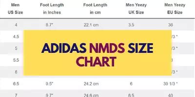 adidas nmd dames|adidas nmd size chart.